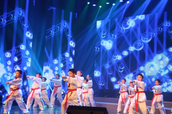 跆拳道表演