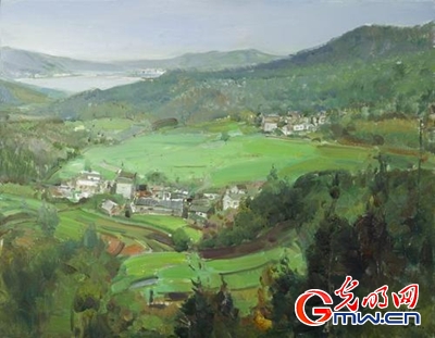 “中国精神”写意油画呈现跨界复兴