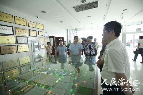 人民论坛融合党建调研组走进双钱集团