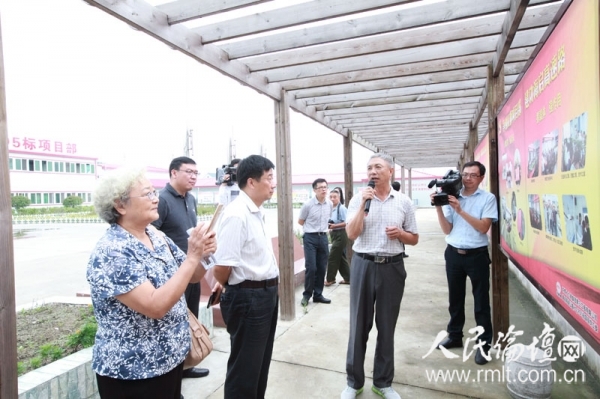 人民论坛融合党建专题调研组走进海启高速如东五标项目部