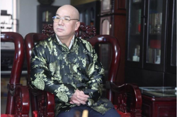 图为国内知名书画家、湖南省慈善总会副会长倪继周先生近照