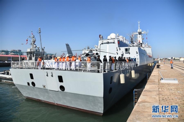 （图文互动）（3）中国海军第33批护航编队起航赴亚丁湾