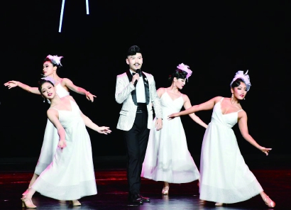 新生代歌手翟李朔天参演“保利Art云上音乐厅”系列。 （演出方供图）