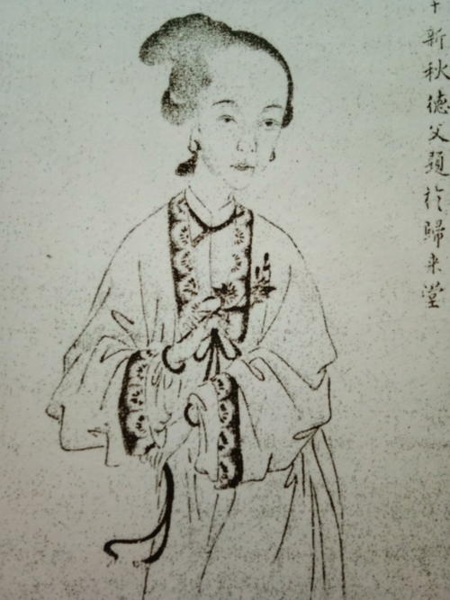 李清照历史画像。资料图