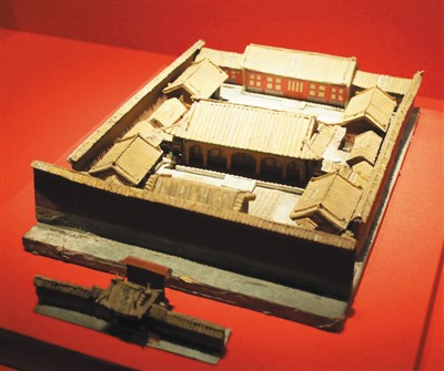 清代延禧宫烫样。杜建坡摄