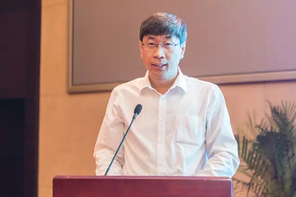 图六  北京海淀区人民政府副区长刘圣国讲话