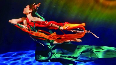 图片为《洛神水赋》拍摄剧照.河南广播电视台供图