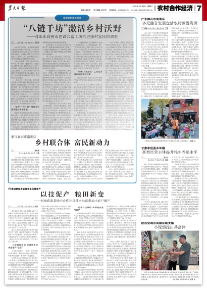 山东高密市建设共富工坊推进强村富民的调查