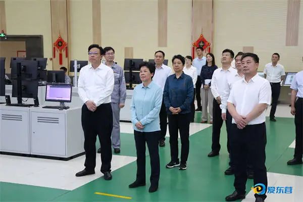 葛慧君在我市调研绿色低碳高质量发展及政协工作