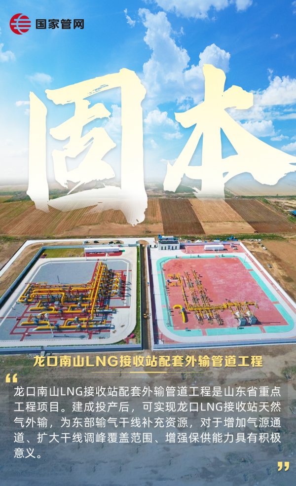 龙口南山LNG接收站配套外输管道工程