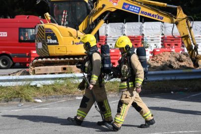 香港大埔火灾灭火工作完成