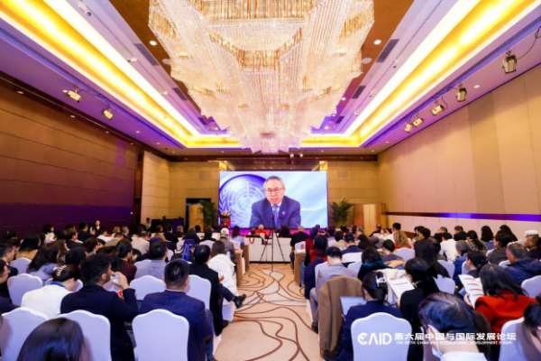 联合国副秘书长李军华以视频方式致开幕辞