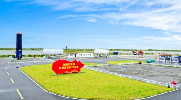 胜利油田莱113区块CCUS生产现场