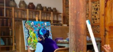 把艺术种进泥土里 把振兴写在大地上