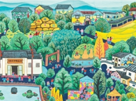 绘出农村的美 农民的勤