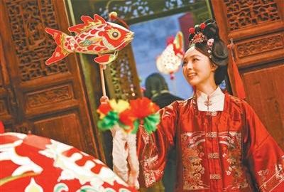 非遗鱼灯舞出山村魅力