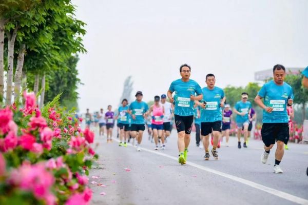 醉美槐林10公里精英赛。