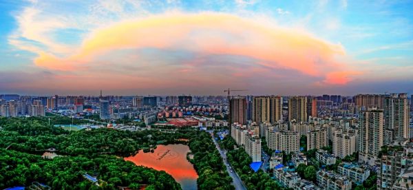 蒸湘大地飞彩虹