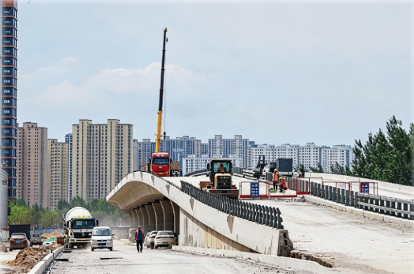 道路施工现场