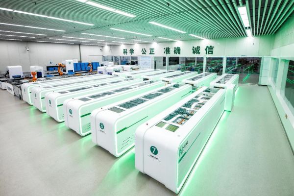 国网重庆市电力公司营销服务中心单相电能表自动化检定流水线