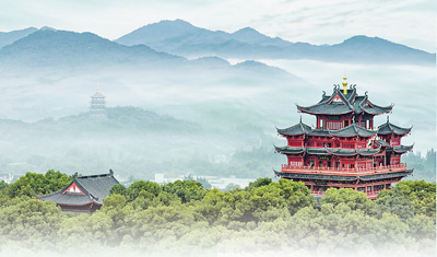 一湖碧水，润泽千年